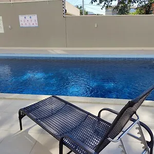  Apartamento Confortável Com Piscina E Churrasqueira